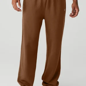 Accolade Straight Leg Sweatpant - Cinnamon Brown