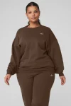 Accolade Crew Neck Pullover - Espresso