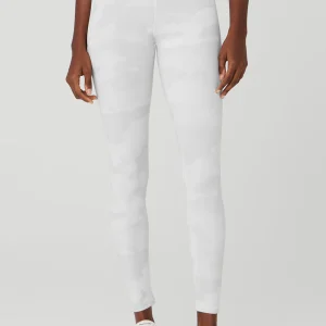 High-Waist Camo Vapor Legging - White Camouflage