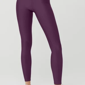 7/8 High-Waist Airlift Legging - Dark Plum