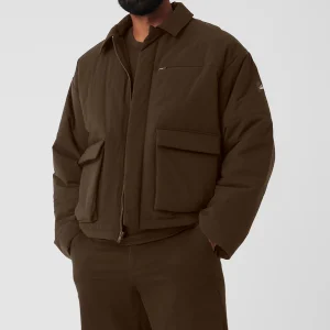 Voyage Utility Cargo Jacket - Espresso