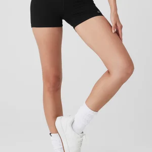 4 Vapor High-Waist Fierce Short - Black