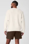 Scholar Crew Neck Sweater - Ivory