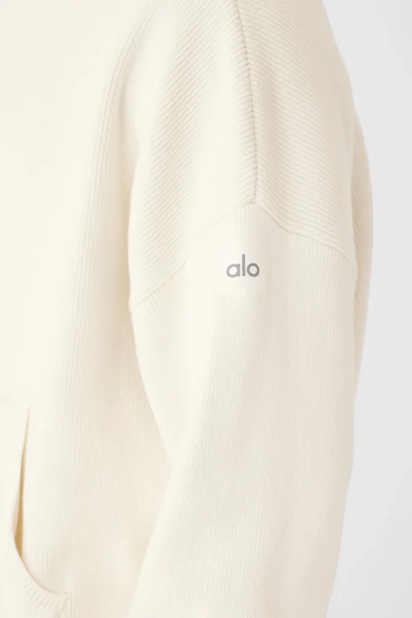 Scholar Hooded Sweater - Ivory