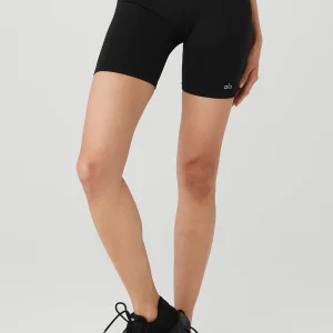 5 Seamless Ribbed Favorite Short - Black