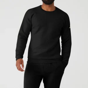 Triumph Crew Neck Sweatshirt - Black