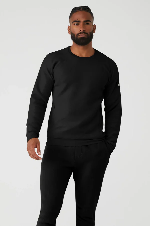 Triumph Crew Neck Sweatshirt - Black