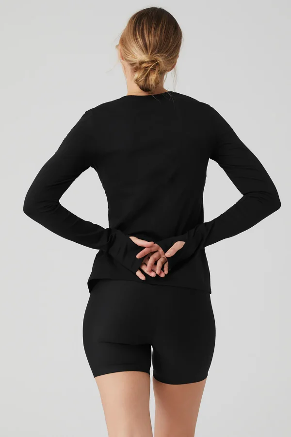 Alosoft Finesse Long Sleeve - Black