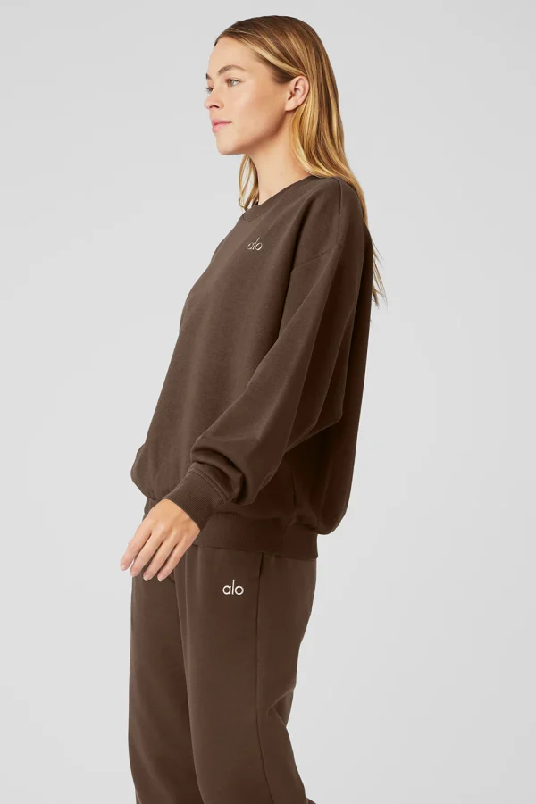 Accolade Crew Neck Pullover - Espresso