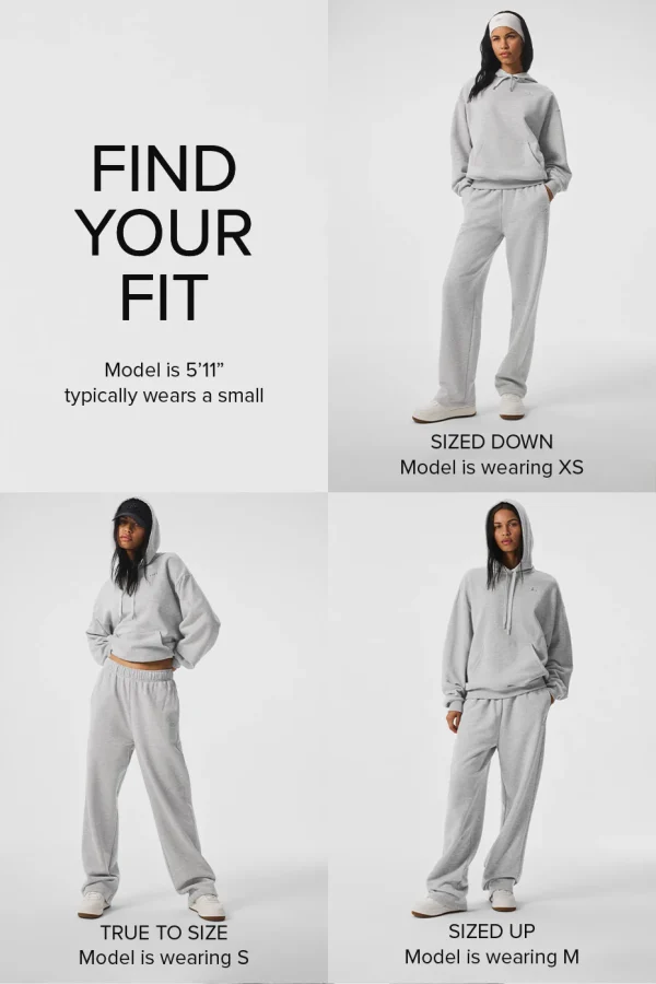 Accolade Straight Leg Sweatpant - Fog