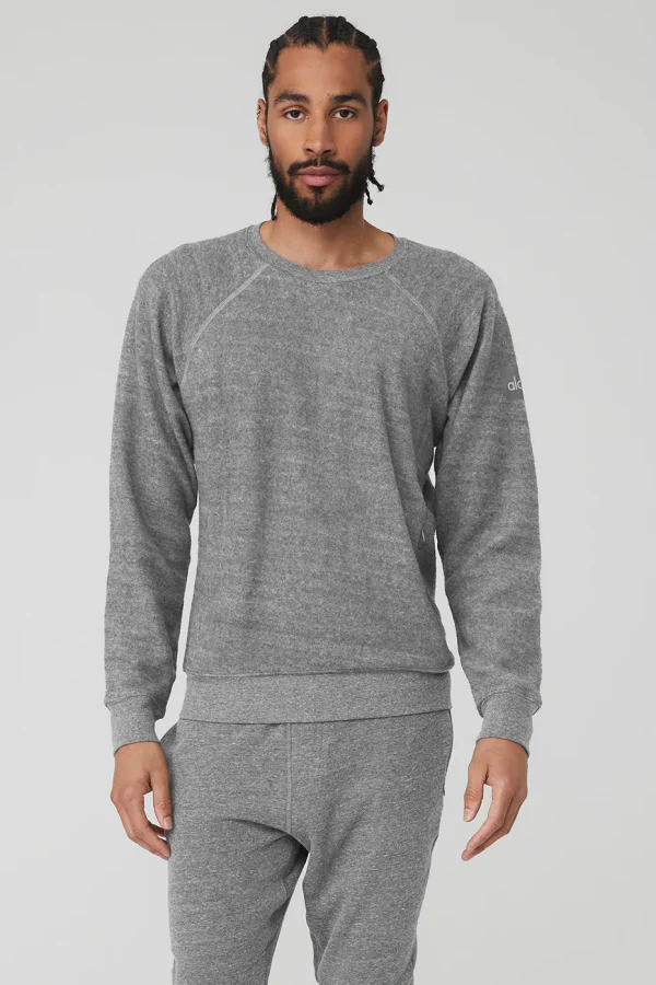 Triumph Crew Neck Sweatshirt - Grey Triblend