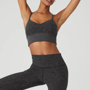 Alosoft Lavish Bra - Dark Heather Grey