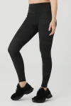 High-Waist Camo Vapor Legging - Black Camouflage