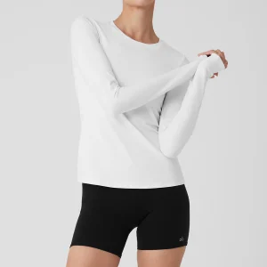 Alosoft Finesse Long Sleeve - White