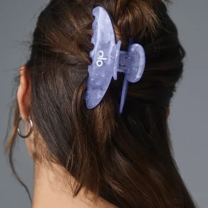 90's Claw Clip - Euphoric Purple Marble