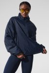 Latitude Light Weight 1/2 Zip Pullover Jacket – Navy