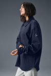 Edition Sueded Jacket – Navy