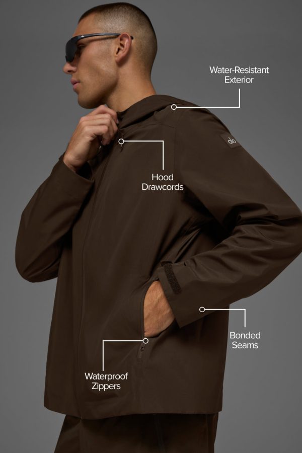 Alpha Shell Jacket – Espresso