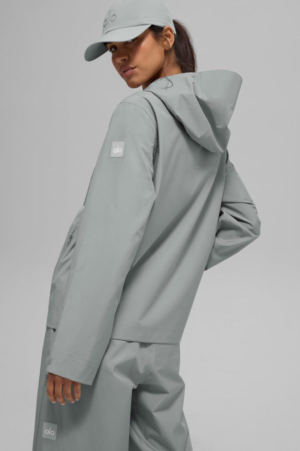 Alpha Shell Jacket ?C Lunar Grey