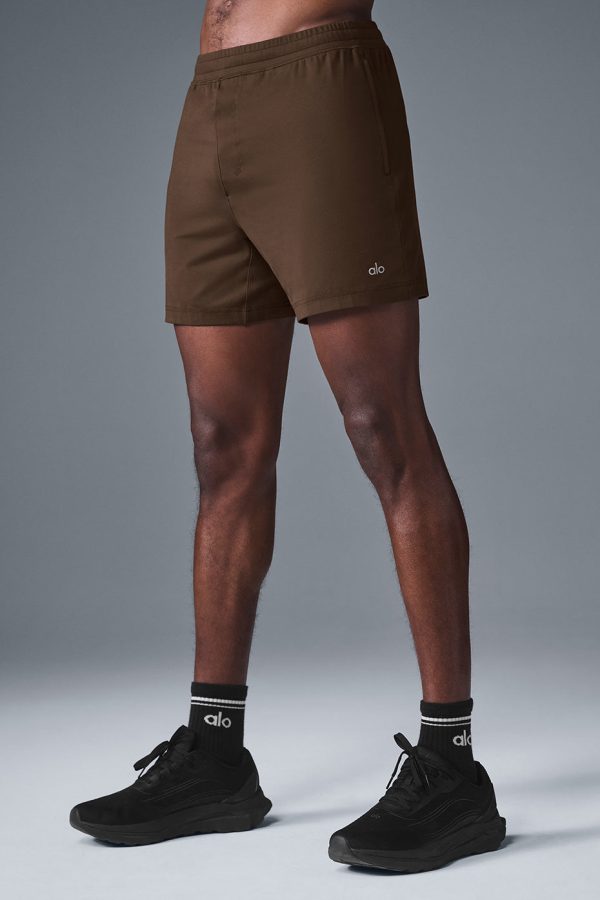 7″ Conquer React Performance Short – Espresso