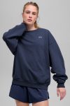 Accolade Crew Neck Pullover – Navy