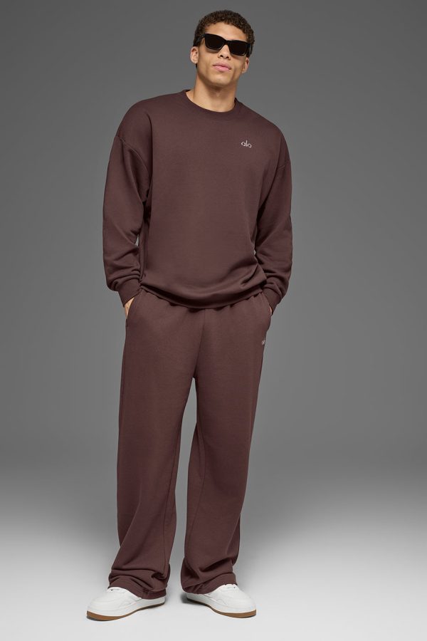 Accolade Crew Neck Pullover – Brownstone