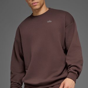 Accolade Crew Neck Pullover – Brownstone