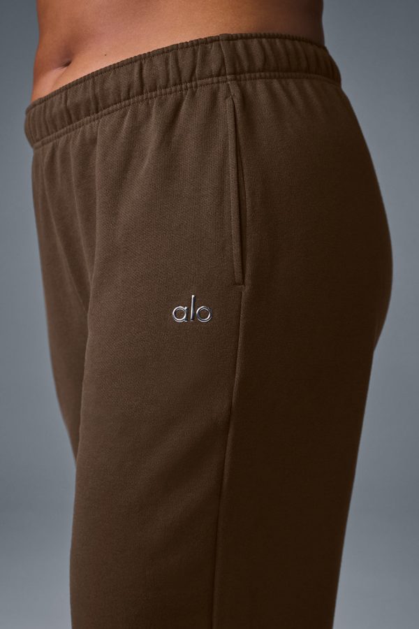 Accolade Straight Leg Sweatpant – Espresso