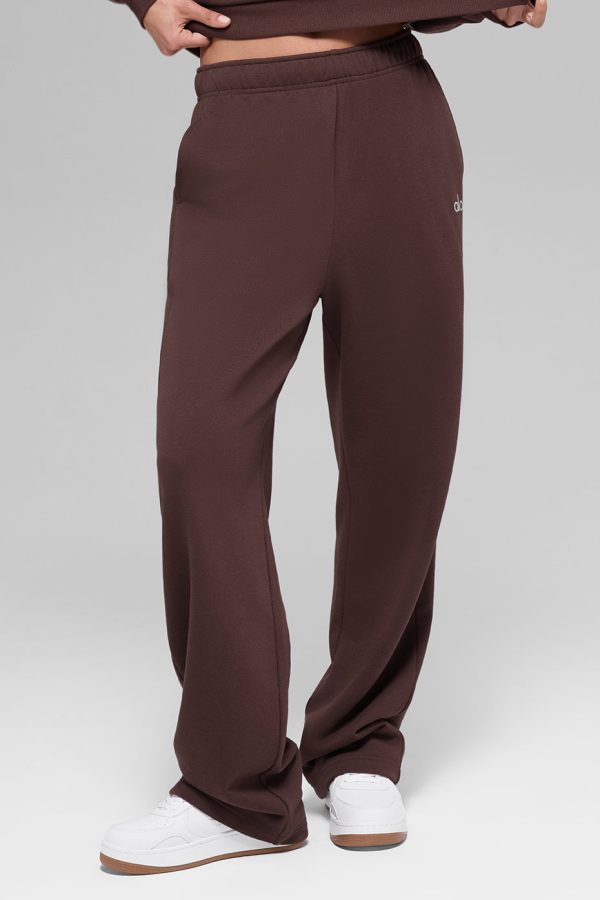 Accolade Straight Leg Sweatpant – Brownstone