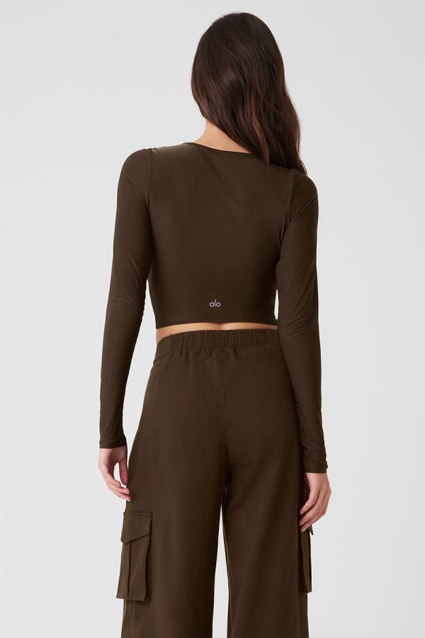 Standout Long Sleeve – Espresso