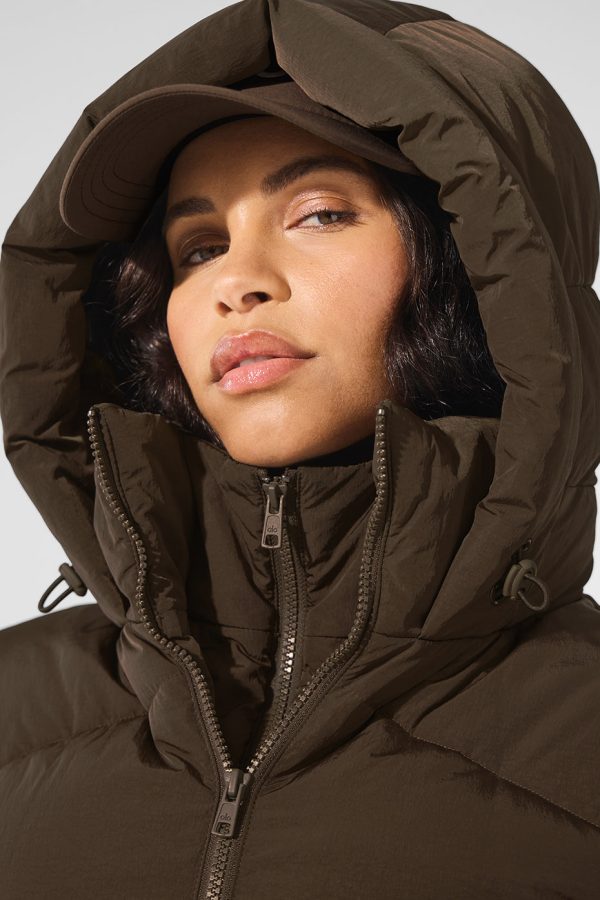 Glacier Puffer – Espresso