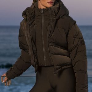 Glacier Puffer – Espresso