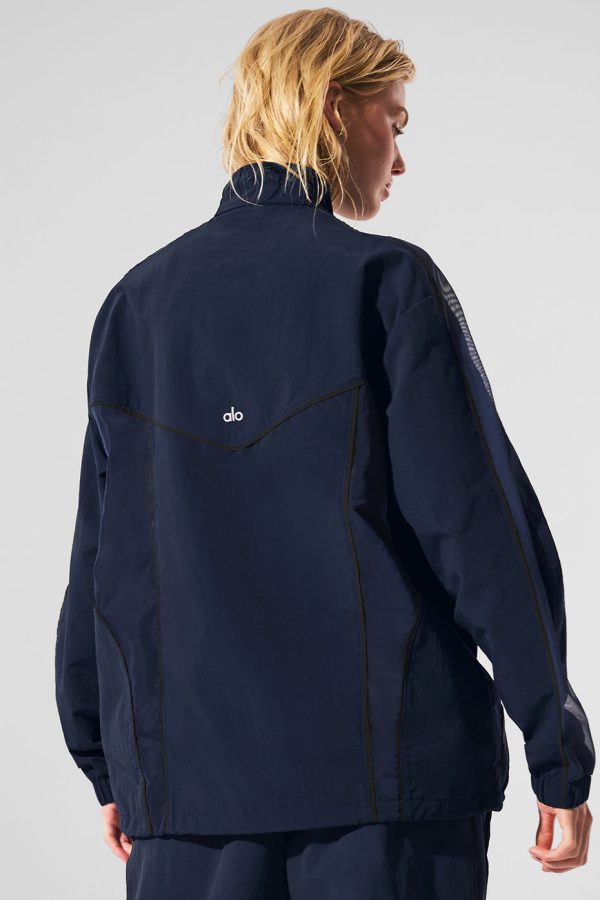 Origin Full-Zip Track Jacket – Navy/Black