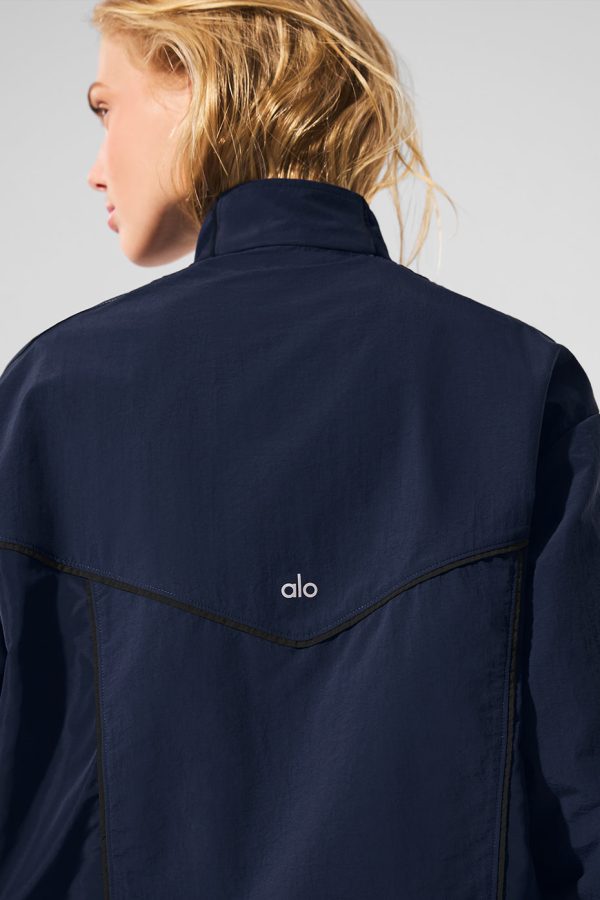 Origin Full-Zip Track Jacket – Navy/Black