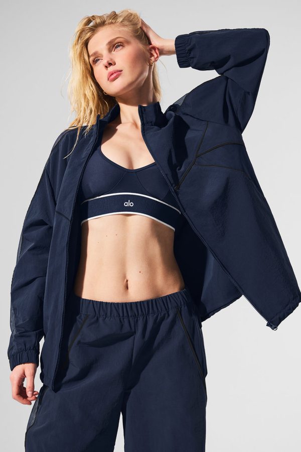 Origin Full-Zip Track Jacket – Navy/Black