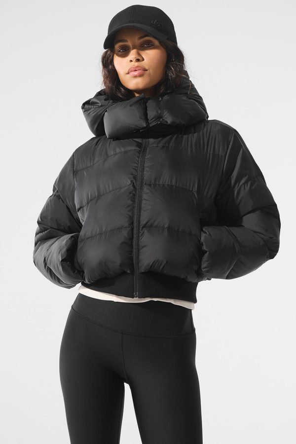 Foxy Puffer Jacket ?C Black