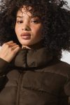 Foxy Puffer Jacket – Espresso
