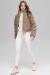 Micro Corduroy Dreamy Puffer ?C Chai Latte