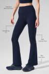 Airbrush High-Waist 7/8 Bootcut Legging – Navy