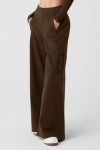 Show Off Cargo Wide Leg Trouser – Espresso