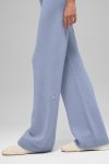 Cashmere High-Waist New Class Wide Leg Pant – Winter Frost