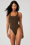Sleek Back Bodysuit – Espresso