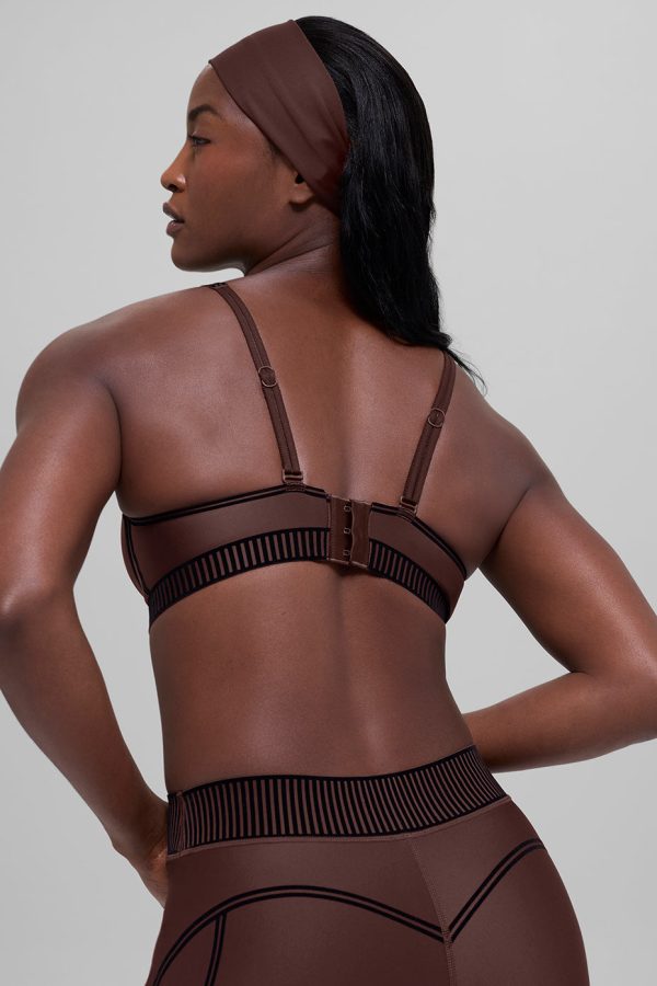 Airlift Line Up Bra – Brownstone